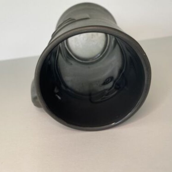 Vintage Playboy Mug Black Matte Tall Beer Mug Stein Heavy Embossed Bunny - Picture 2 of 4